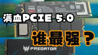PCIE5.0居然这么快？满血PCIE 5.0 SSD方案横评！