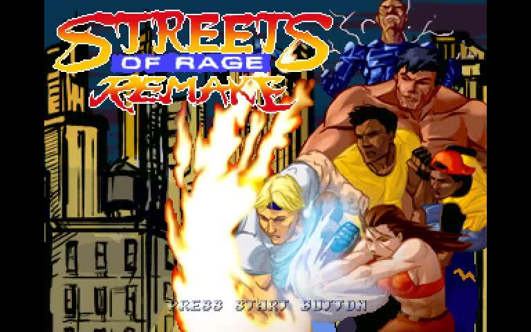 [图][同人作品推荐] 怒之铁拳REMAKE版本 通关视频 Streets Of Rage Remake v5