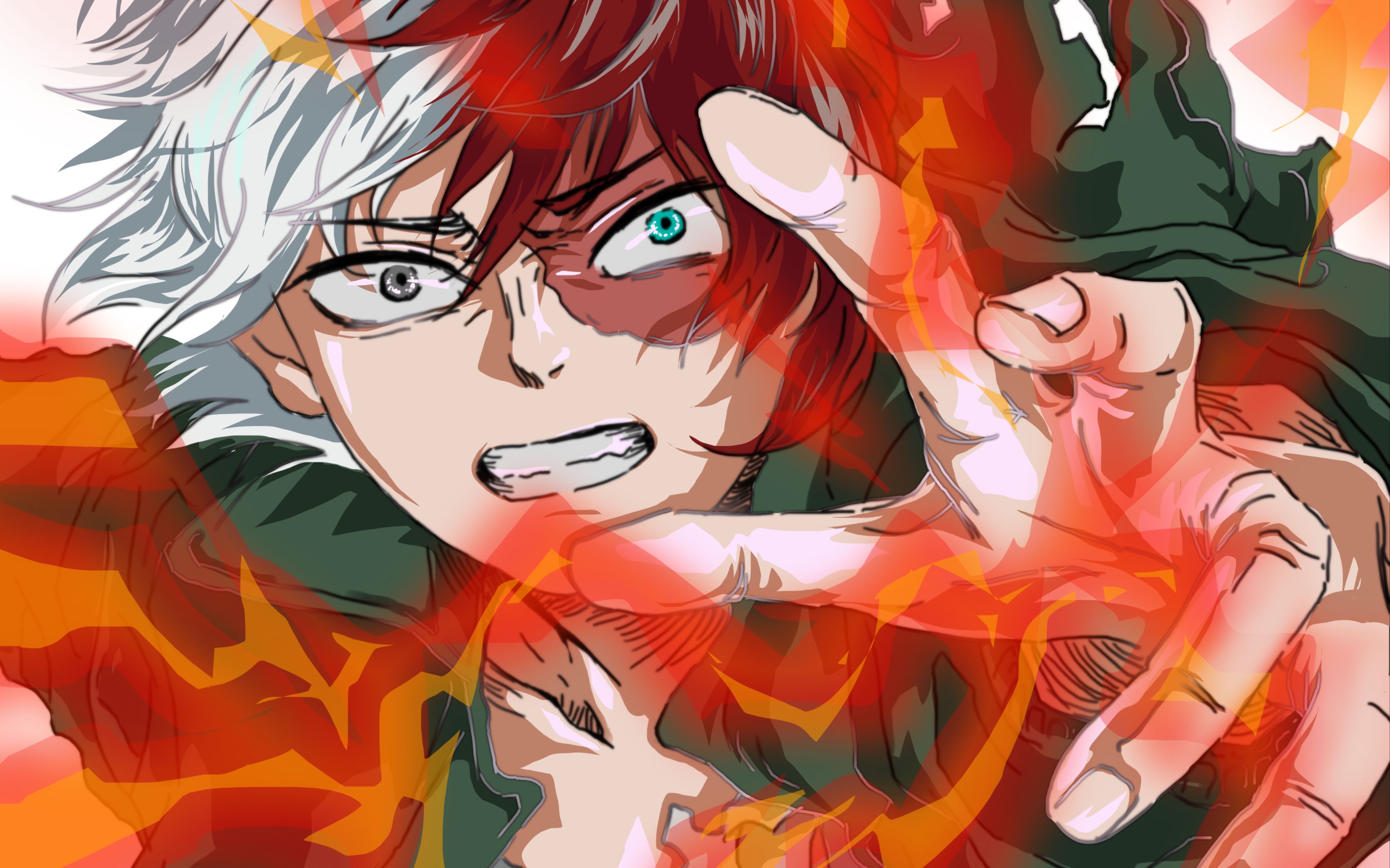 【板绘】跟荼毘是情头的轰轰_哔哩哔哩 (゜-゜)つロ 干杯~-bilibili