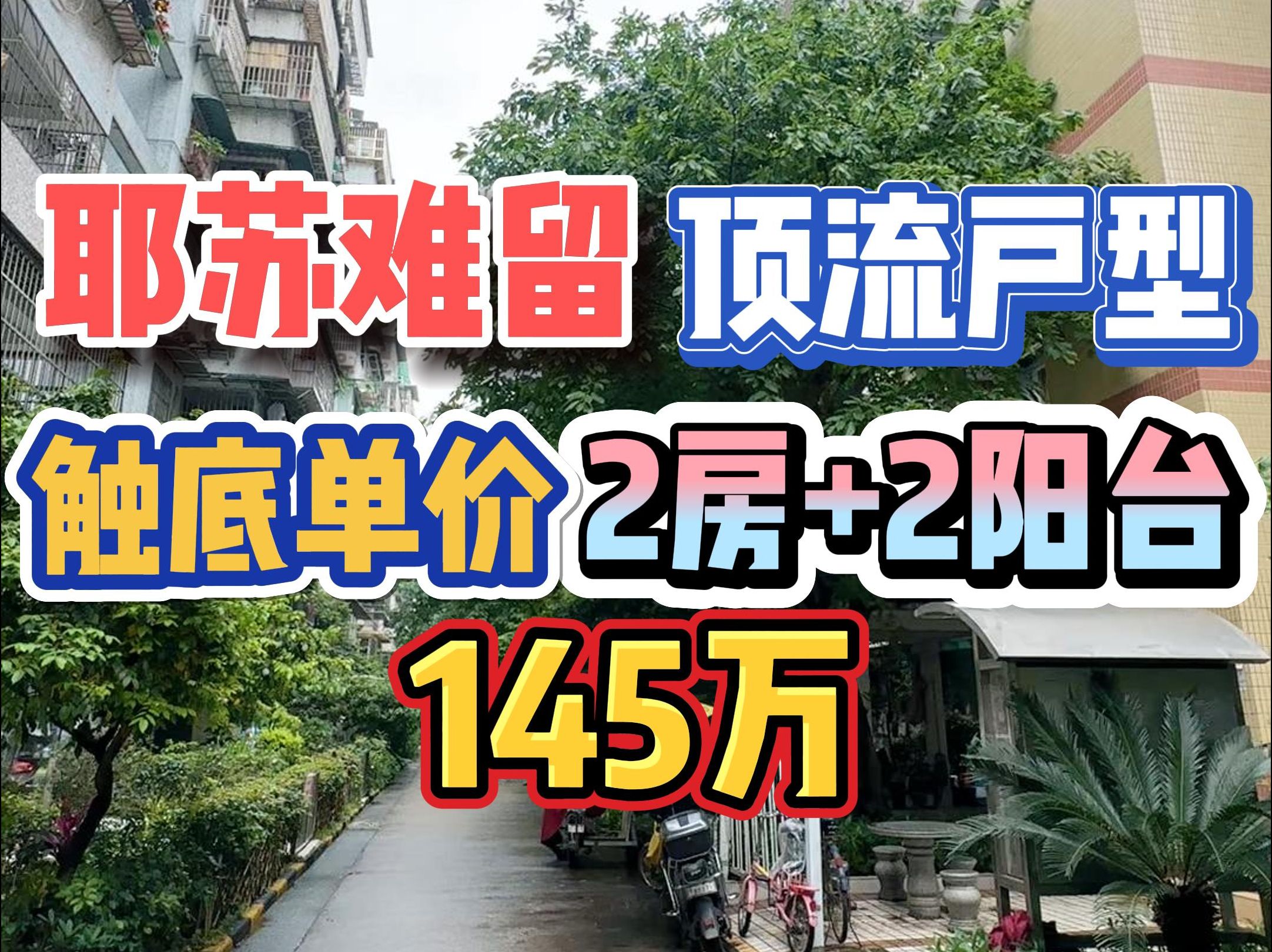 椰苏难留!顶流户型,触底单价,2房+2阳台,145万!哔哩哔哩bilibili