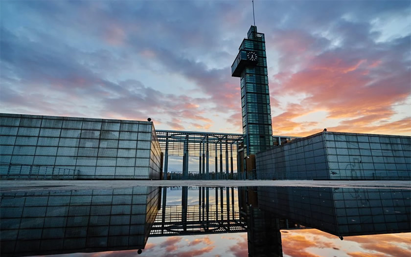 观光塔下的周末对练