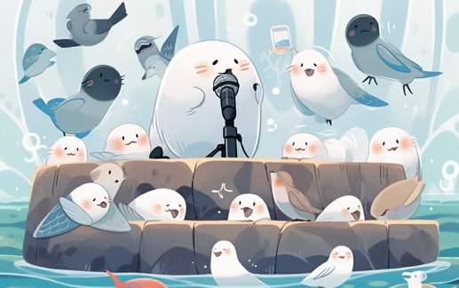 【白夕切片】《海豹唱歌珍贵录像》