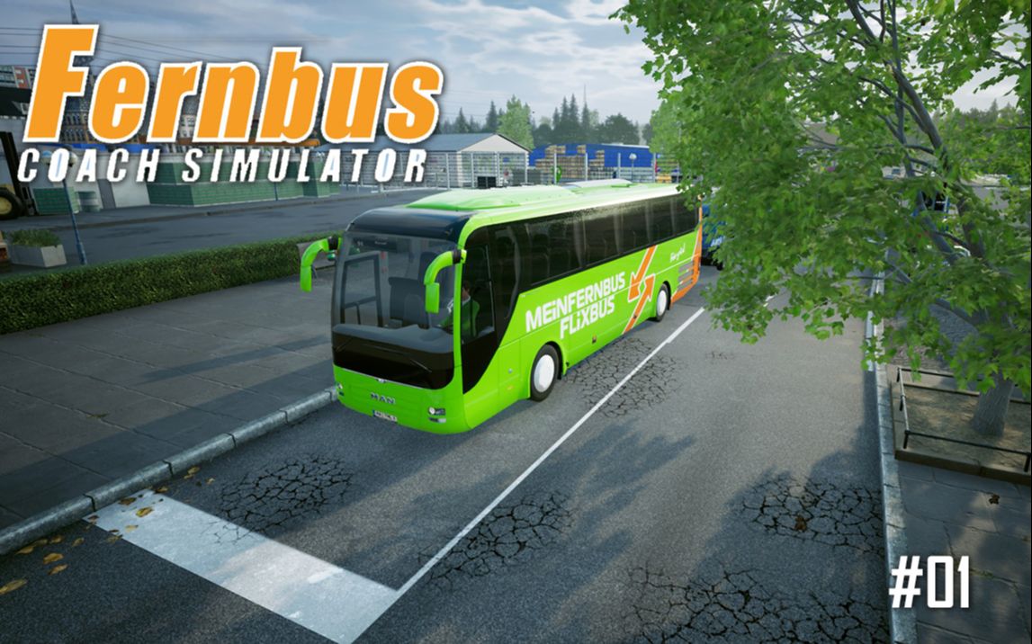 [图]长途客车模拟 #01：致命交通 | 1.22更新版悬挂害死人 | Fernbus Simulator