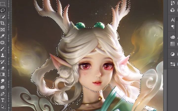 活动作品ps教程学会换脸术瑶妹也能变女友