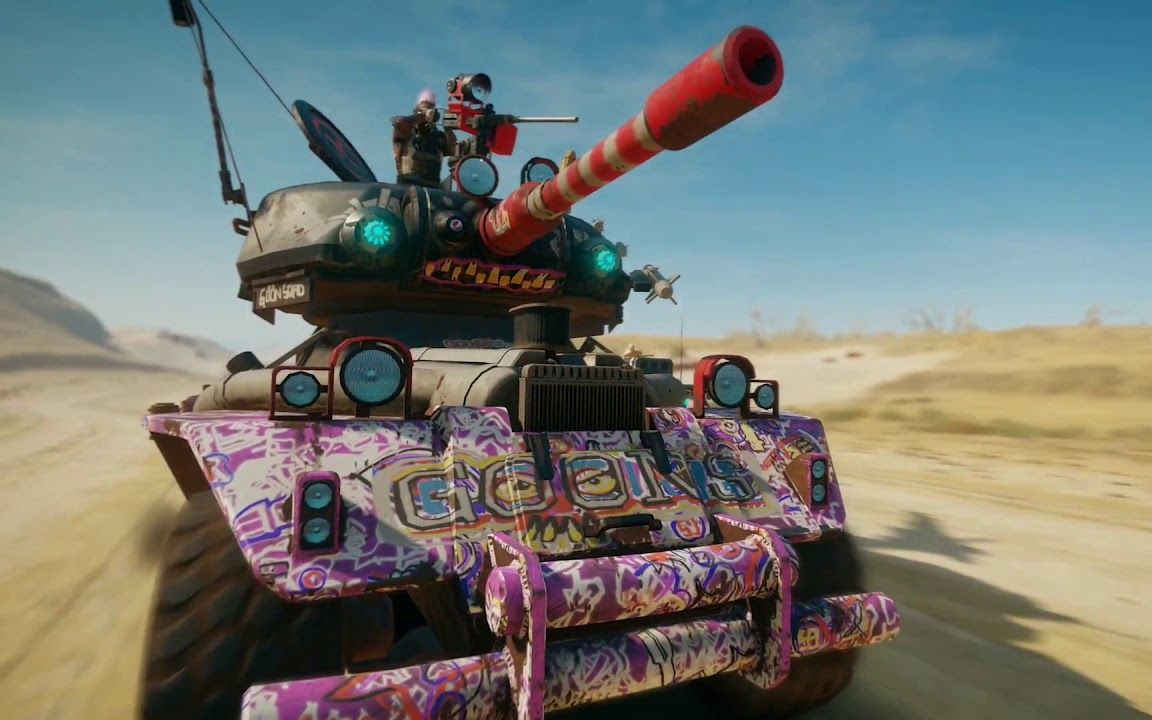 狂怒2(rage 2)武器技能车辆6分钟开放世界实机演示@熊猫游戏字幕组