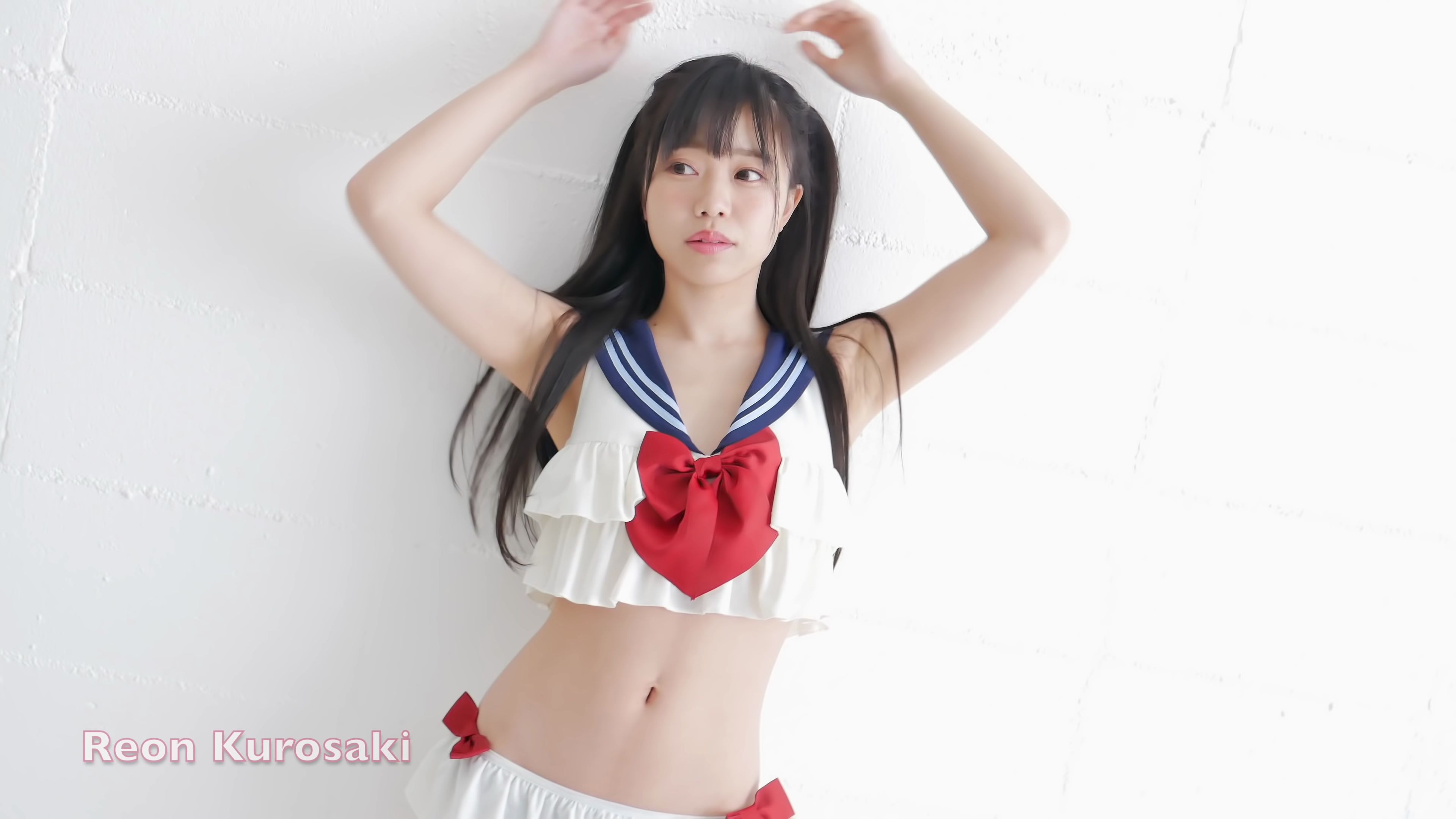 【 4K Ultra HD 】Swimsuit Japanese idol Gravure. Reon Kurosaki Cute & Sexy movie哔哩哔哩bilibili