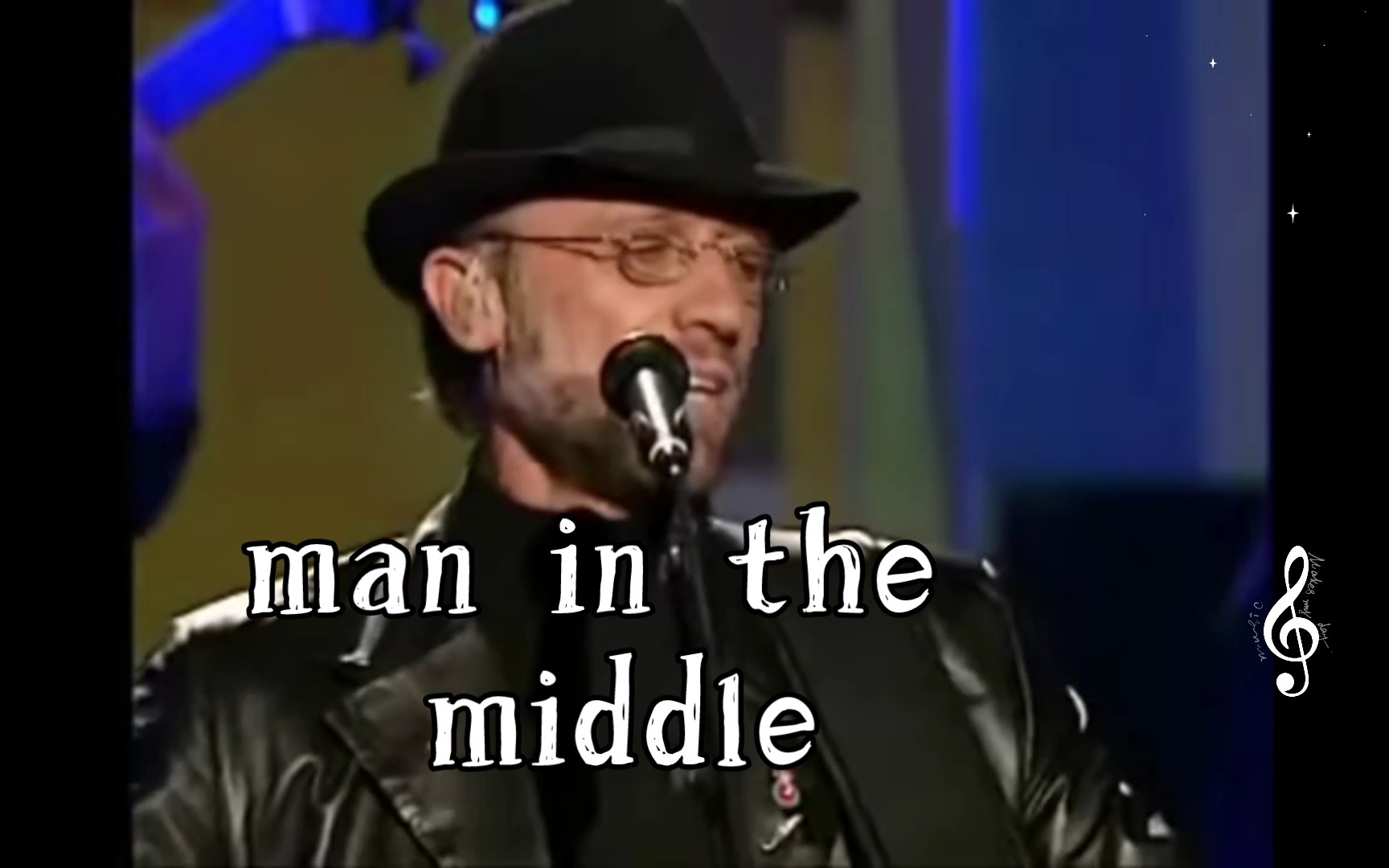 [图]man in the middle live by Maurice Gibb