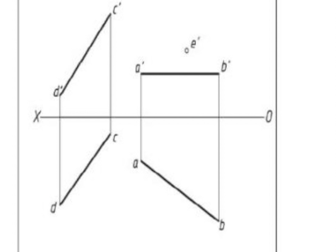 机械制图直线的投影答案哔哩哔哩bilibili