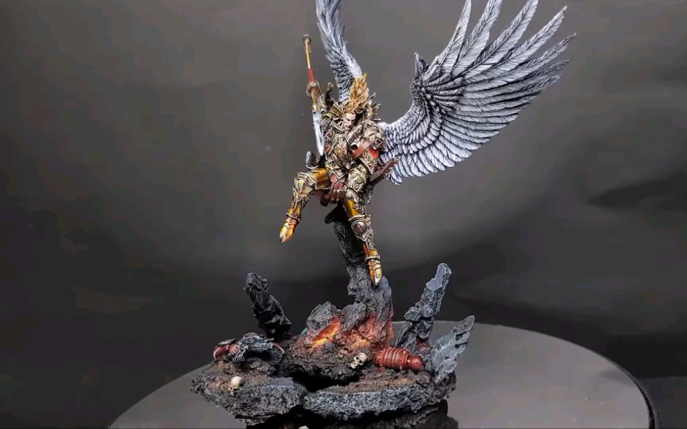 圣血天使原体涂装_战锤40k