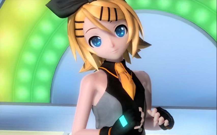 【ps4-pd ft】melt【镜音リン:黑星】pv_音游_游戏_哔哩哔哩