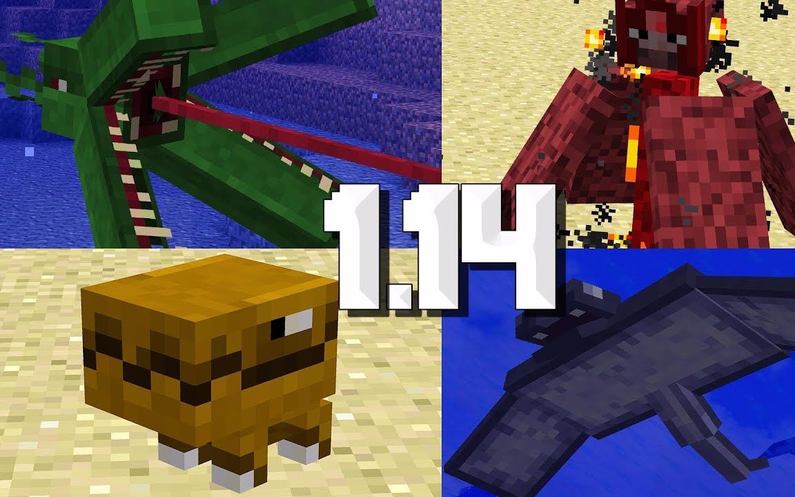 【Minecraft】1.14新——生物介绍_单机游戏_游戏_bilibili_哔哩哔哩