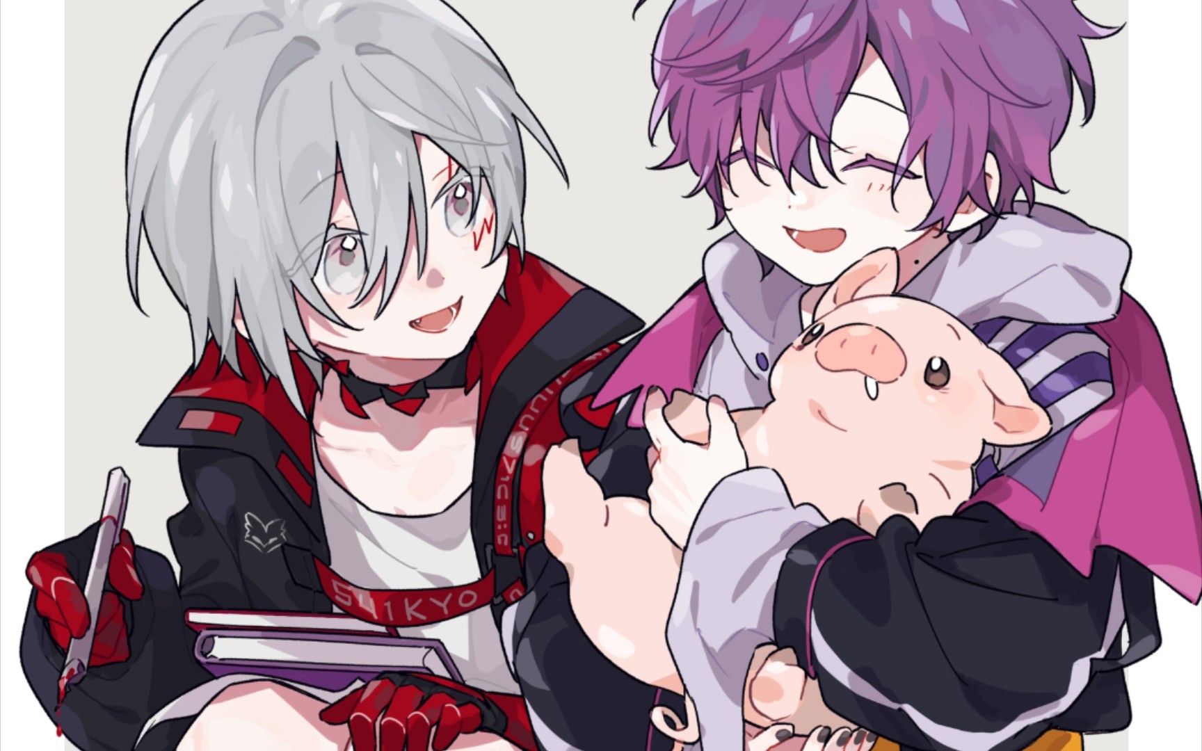 7815彩虹社宝藏cp90【fulgur/uki/psyborg】