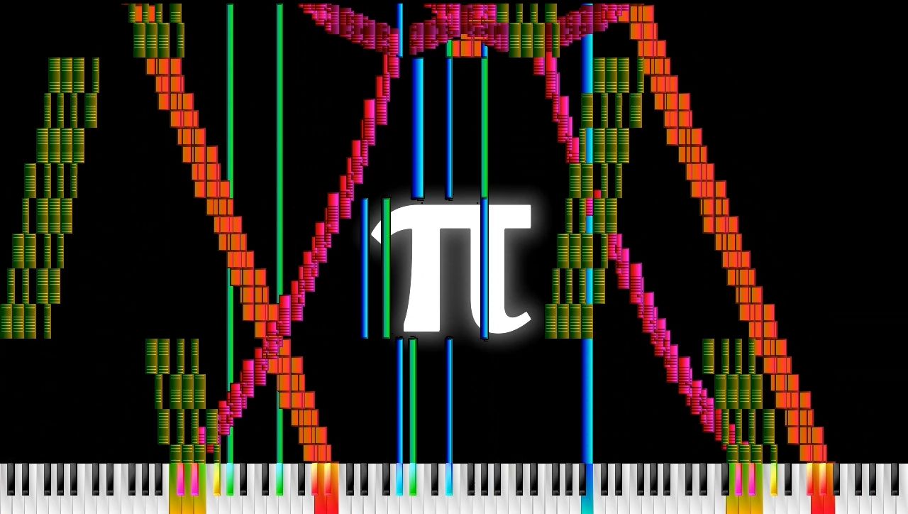 【黑乐谱】π (yamahac3大钢琴音色)
