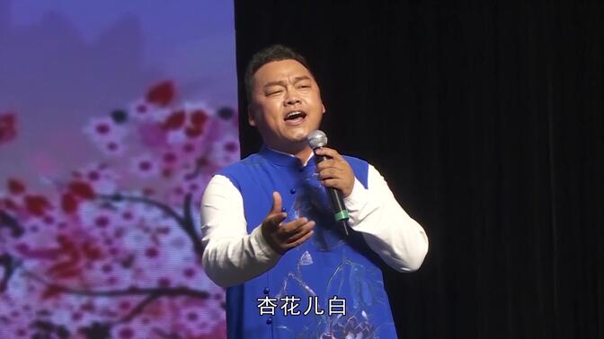 山西民歌《桃花红杏花白》高保利演唱