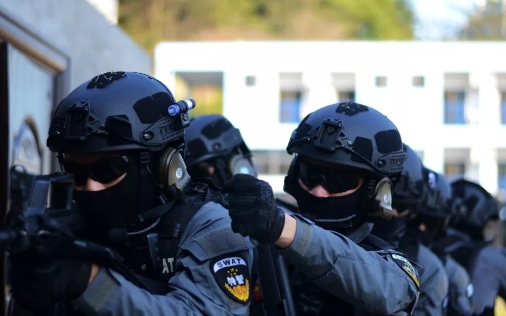 福州特警训练_哔哩哔哩_bilibili