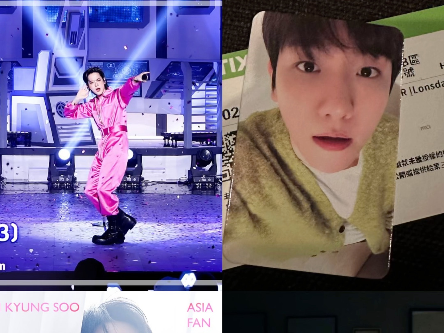 exo今天俊勉打歌,伯贤演唱会,钟大粉丝见面会,嘟嘟首尔场 如果有机会