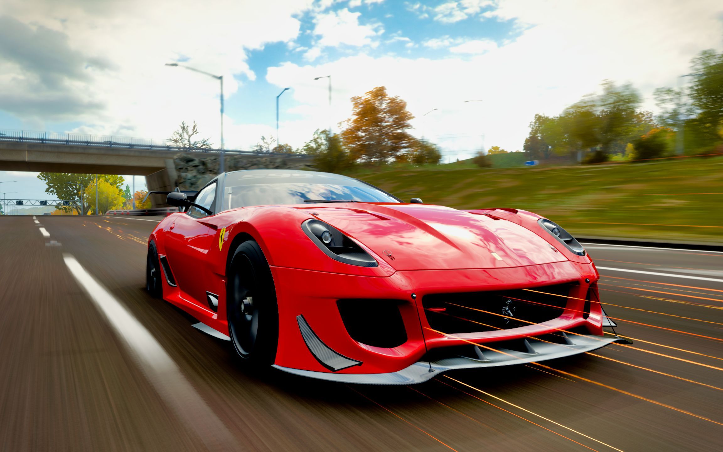 法拉利599xxe自动挡环岛6:55!不愧是马王