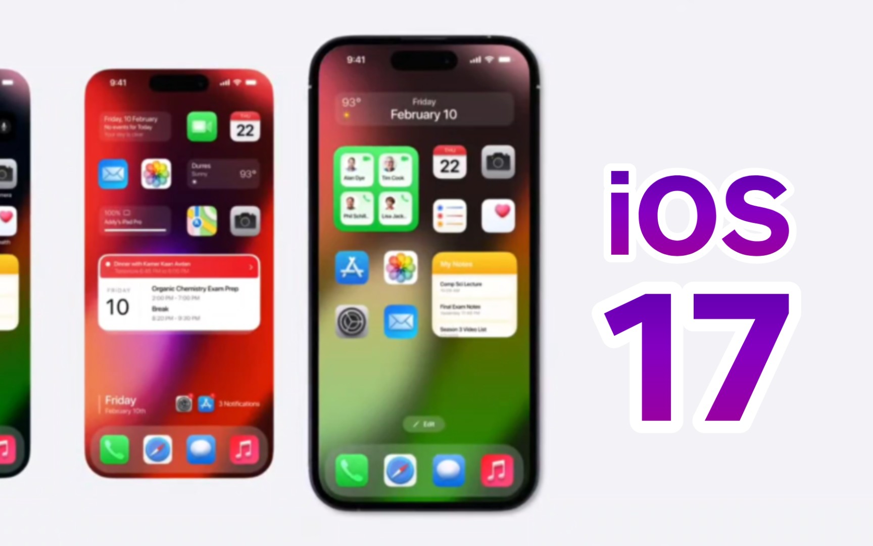 【苹果 ios 17 概念宣传片!】支持分屏!灵动岛升级!交互小组件!