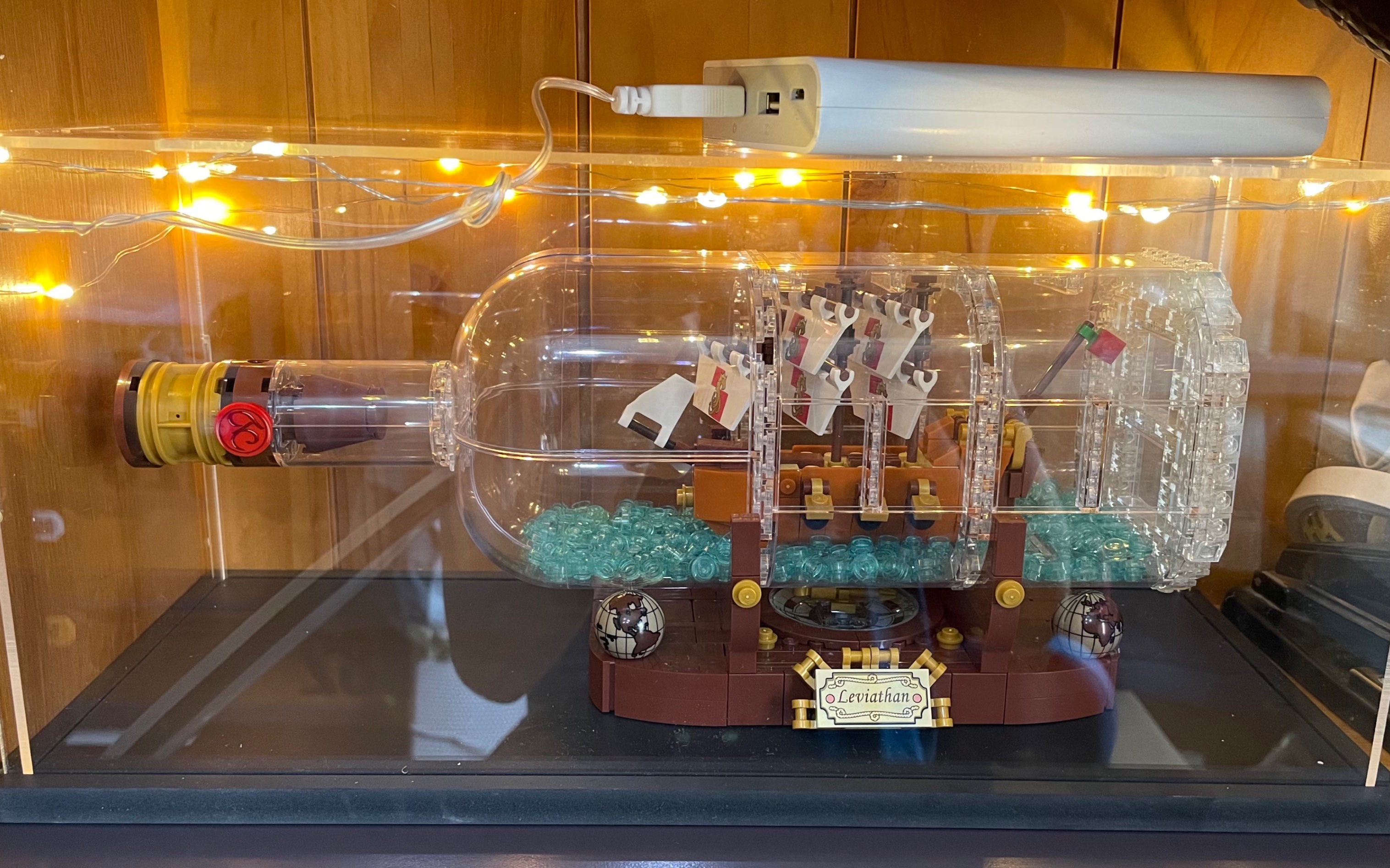 乐高92177复刻瓶中船速拼视频