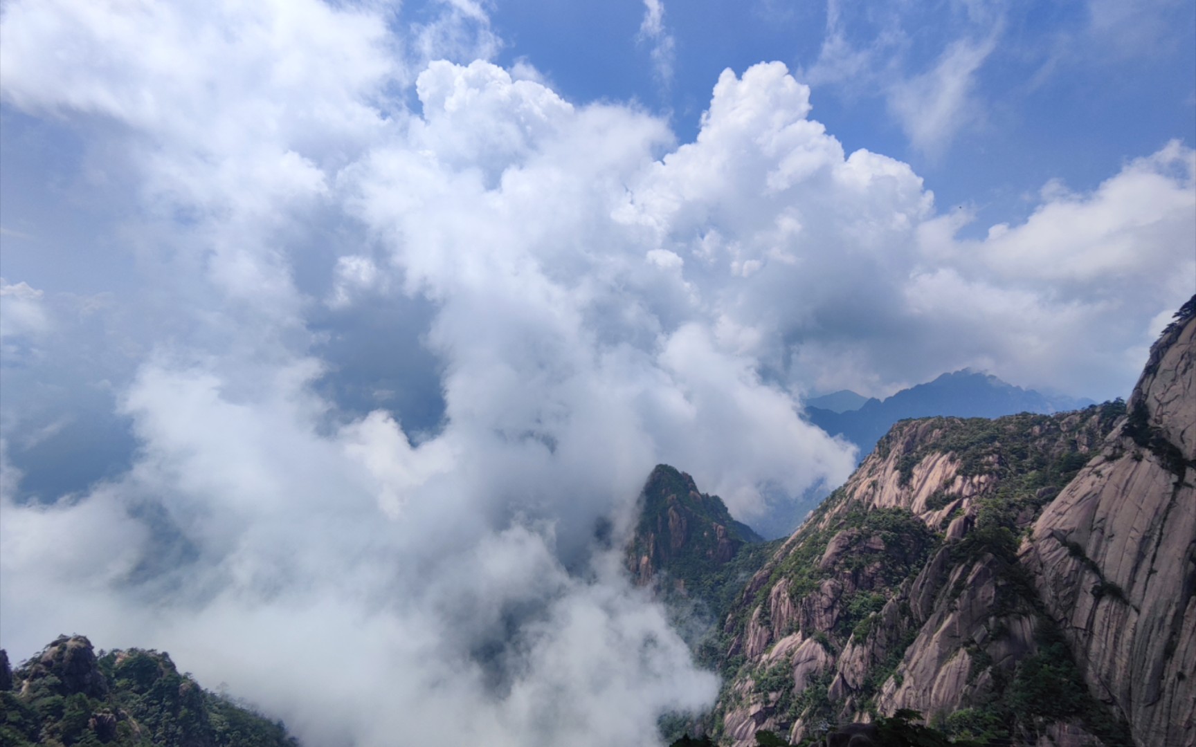 [图]黄山(一)：黄山风景大放送：云海、奇松、怪石，一次看个够！