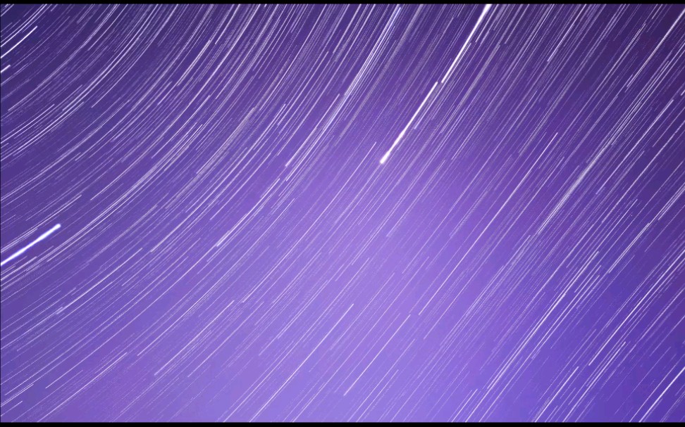 【星轨延时】用小米cc9pro拍摄的星轨_哔哩哔哩 (゜-゜)つロ 干杯