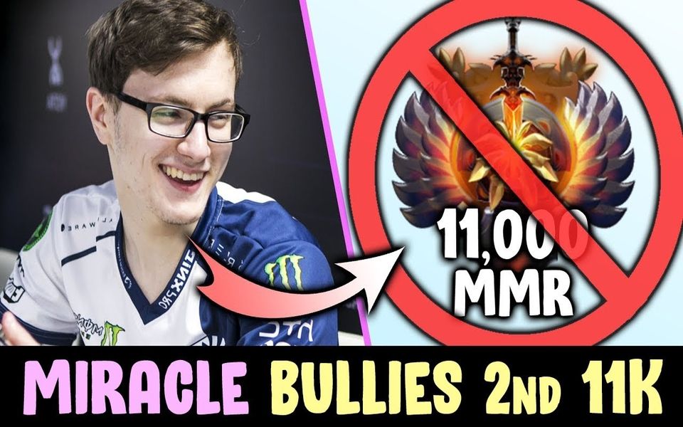 【Miracle vs Save】Miracle BULLIES 2nd HIGHEST MMR in Dota — RUINS his road to 11k哔哩哔哩bilibili