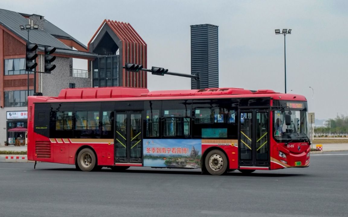 【pov】南宁快速公交2号线(b02路)全程(银海玉洞路口站→园博园站)8