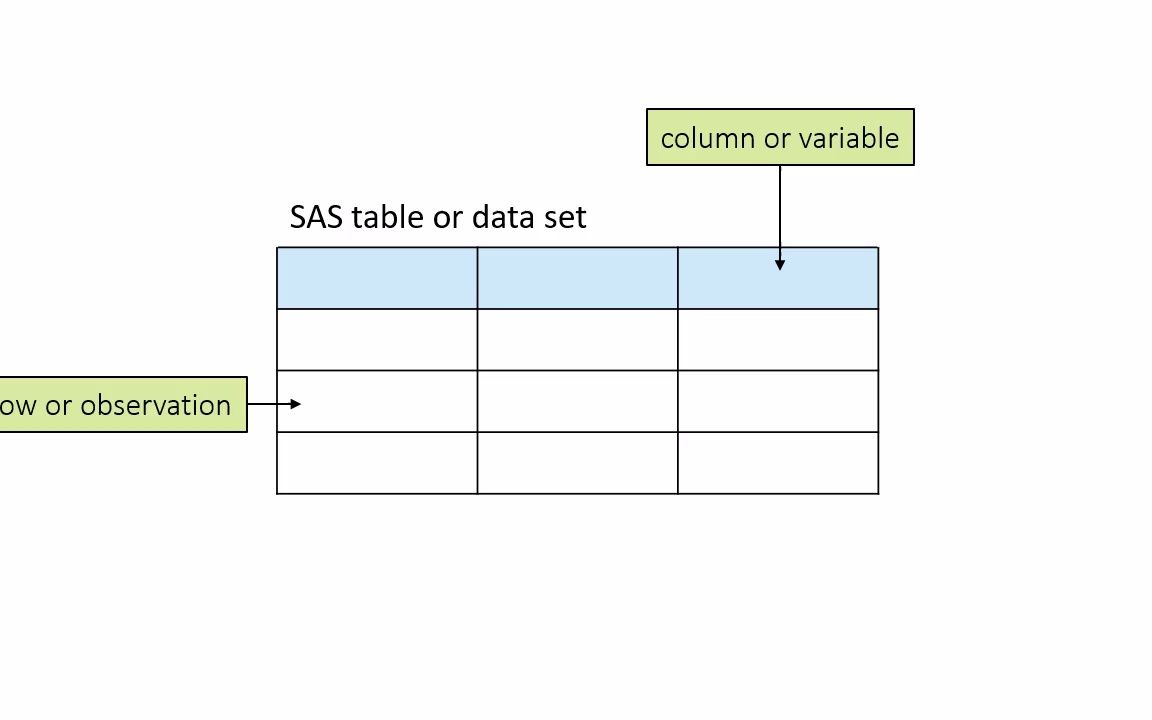 【SAS学习】What is a sas table哔哩哔哩bilibili