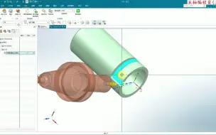 Download Video: UG四轴程序铣开口环型槽