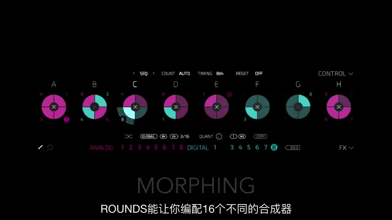 不知道 Rounds 合成器怎么玩?试试从玩转预设开始吧!哔哩哔哩bilibili