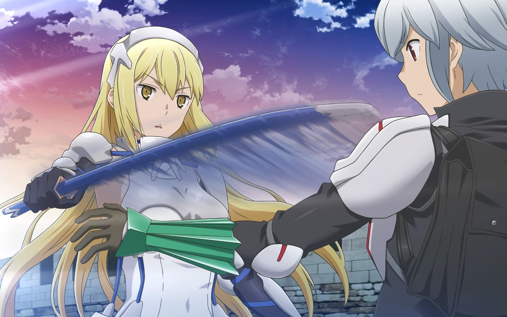 在地下城寻求邂逅是否搞错了什么 无限战斗 ps4版 艾丝与里维莉雅