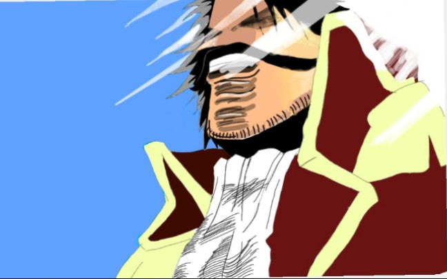 画世界,画一个海贼王罗杰动图