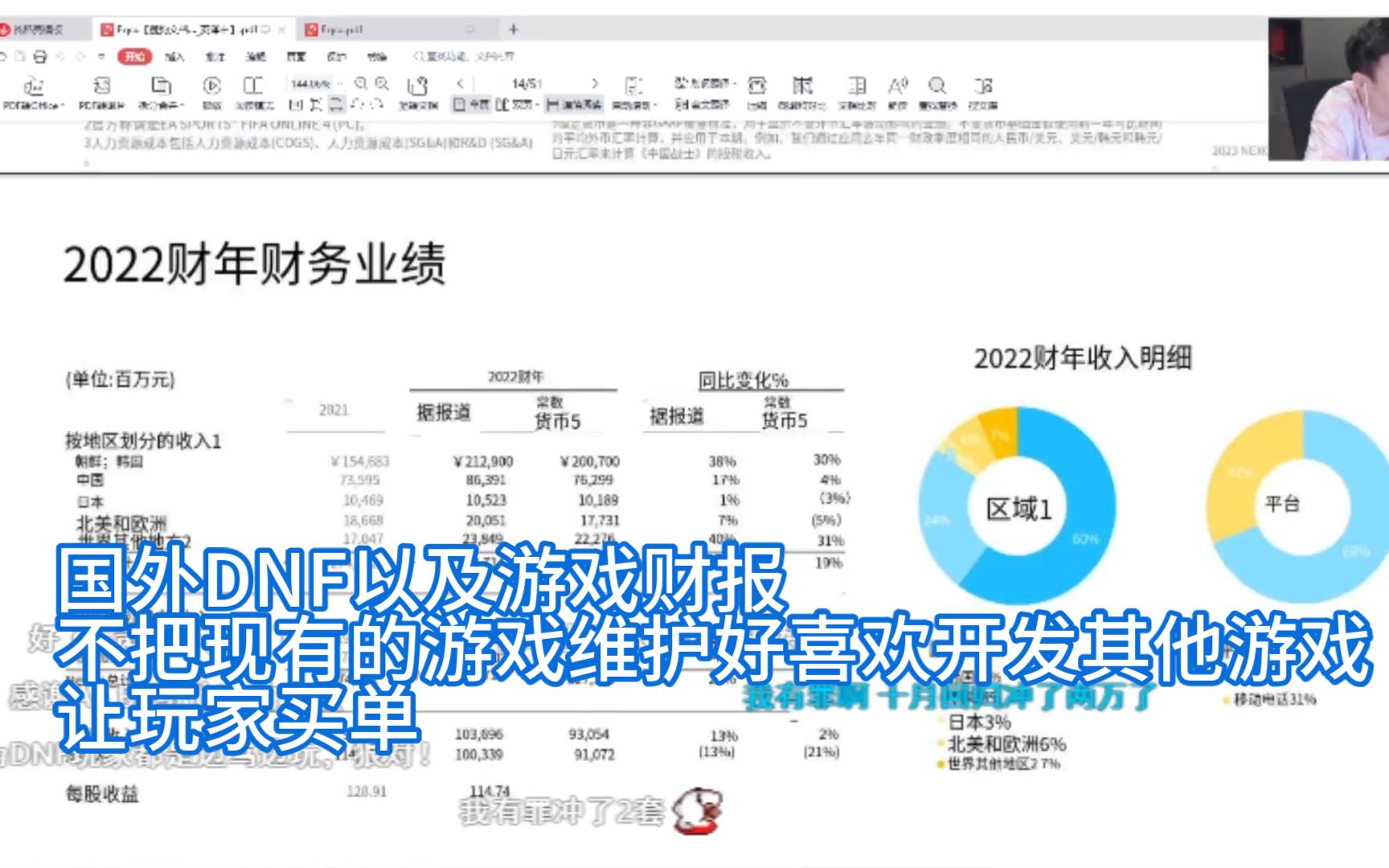 【疯奶大硕】国外DNF财报,不把现有的游戏做好,把赚好的钱喜欢开发其他游戏,还开发DNF2.5D单机游戏网络游戏热门视频