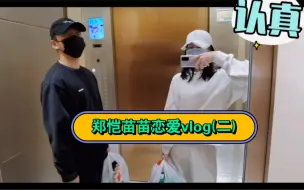 Download Video: 郑恺苗苗怀二胎前恋爱vlog（中）