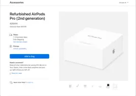 Download Video: 苹果上架官翻 AirPods Pro 2 售价接近全新价！