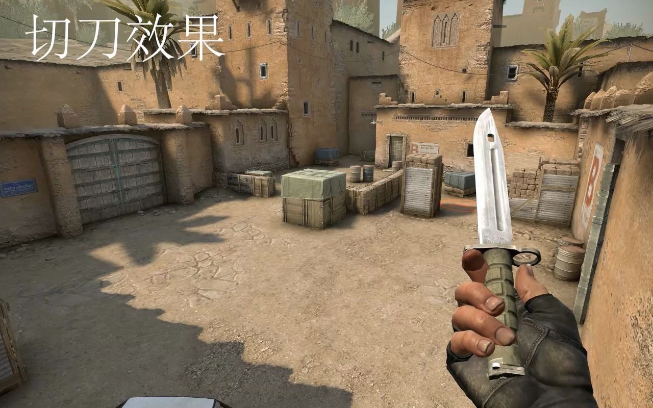 [图]60FPS csgo刺刀的切刀动作和检视效果 03