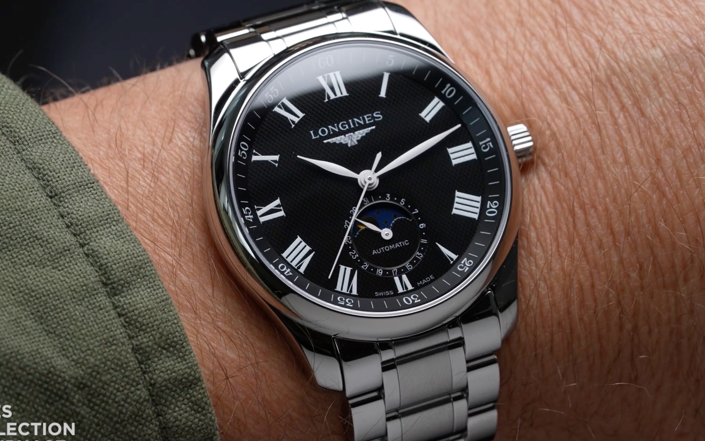 longines master浪琴大师系列月相表的优雅与复杂 [@time tide