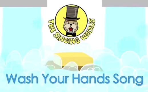 [图]幼儿英语歌曲打卡day13- wash your hands（自用侵删）