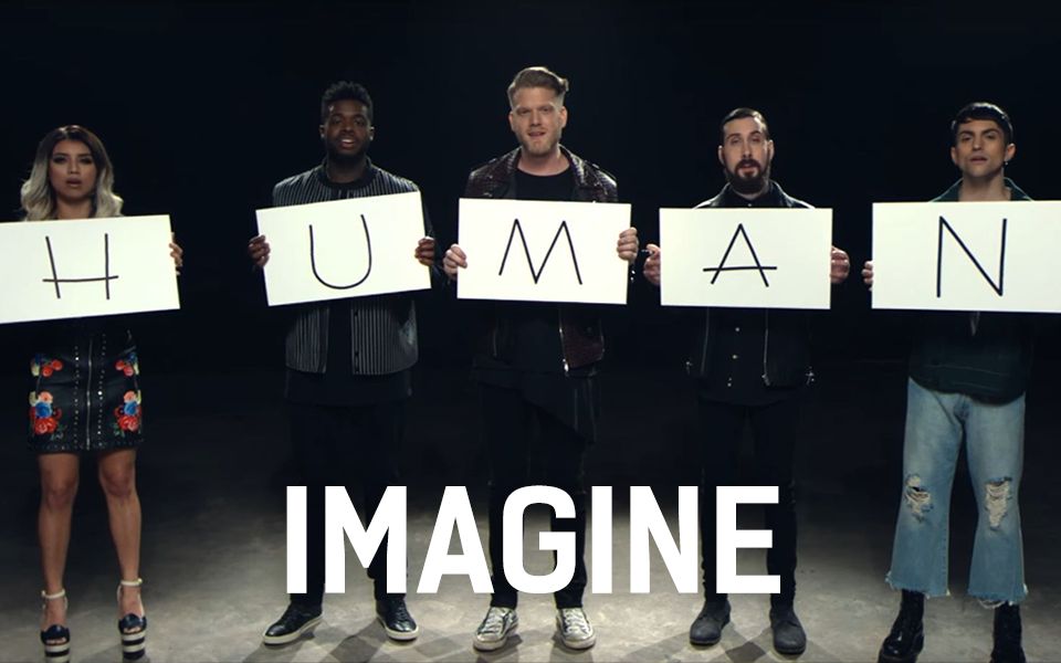 [图]【噗通响字幕组】Imagine - Pentatonix