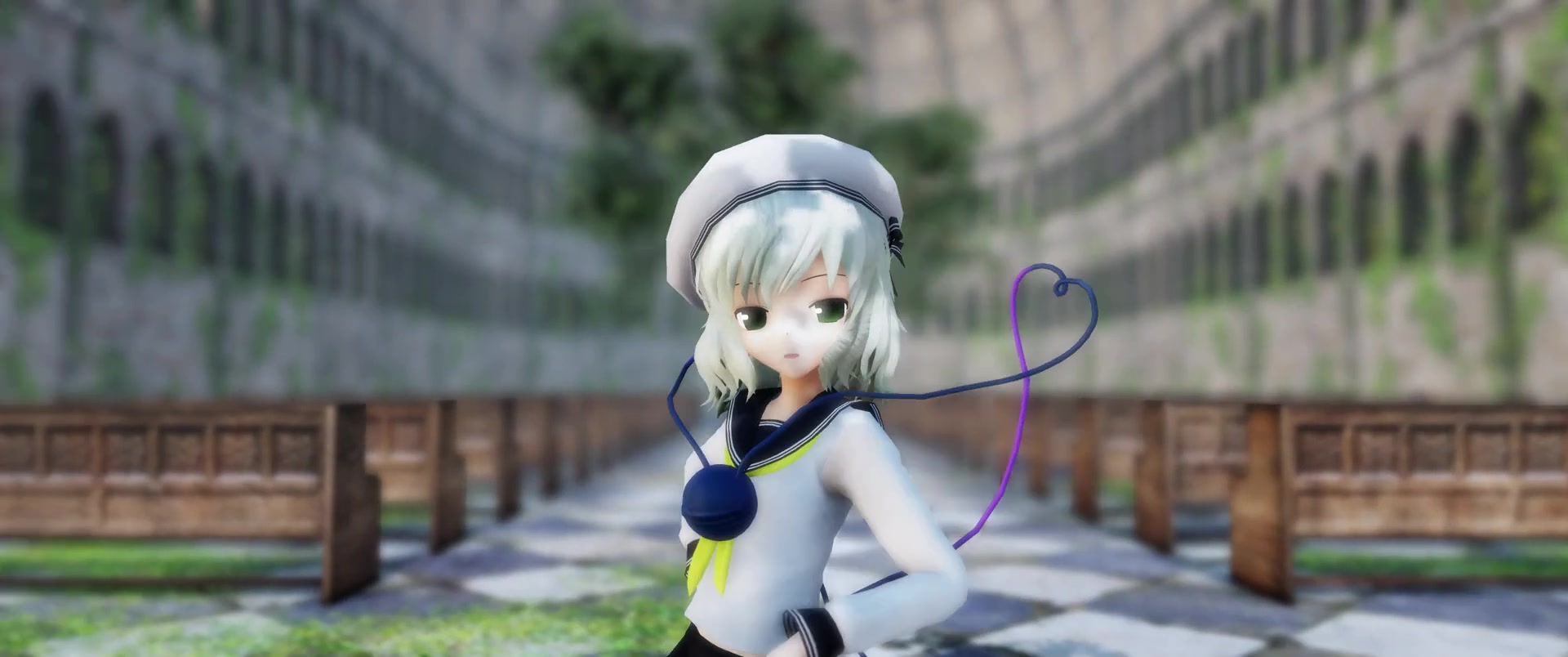 【东方mmd】古明地恋【純情スカート】