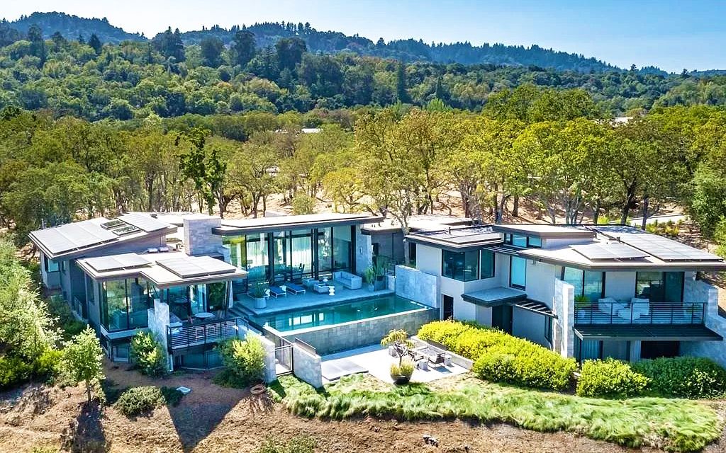 Luxury Home 4K‪ / 波托拉谷宏伟现代豪宅~3 Redberry Rdg, Portola Valley(圣马特奥县 / 加州)哔哩哔哩bilibili