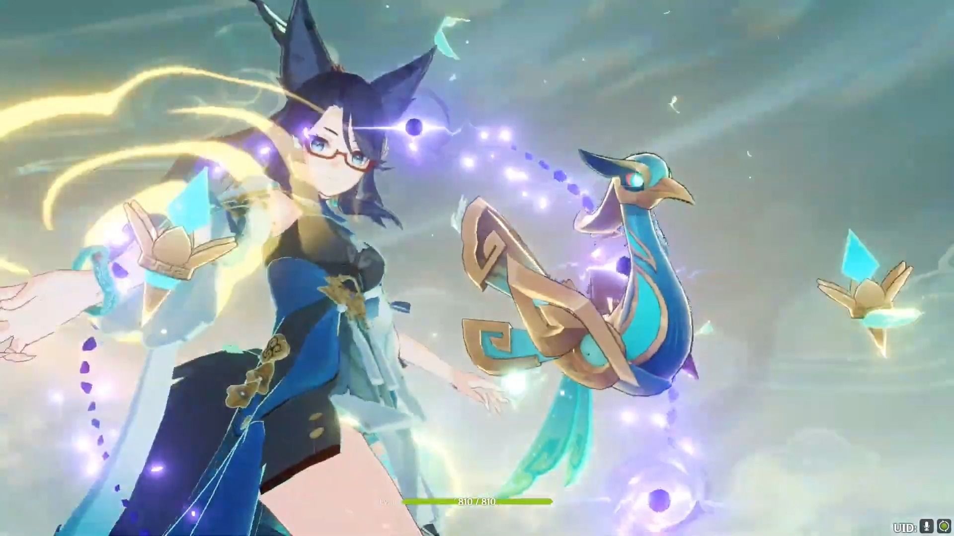 不一样的原神,外网很火的闲云皮肤