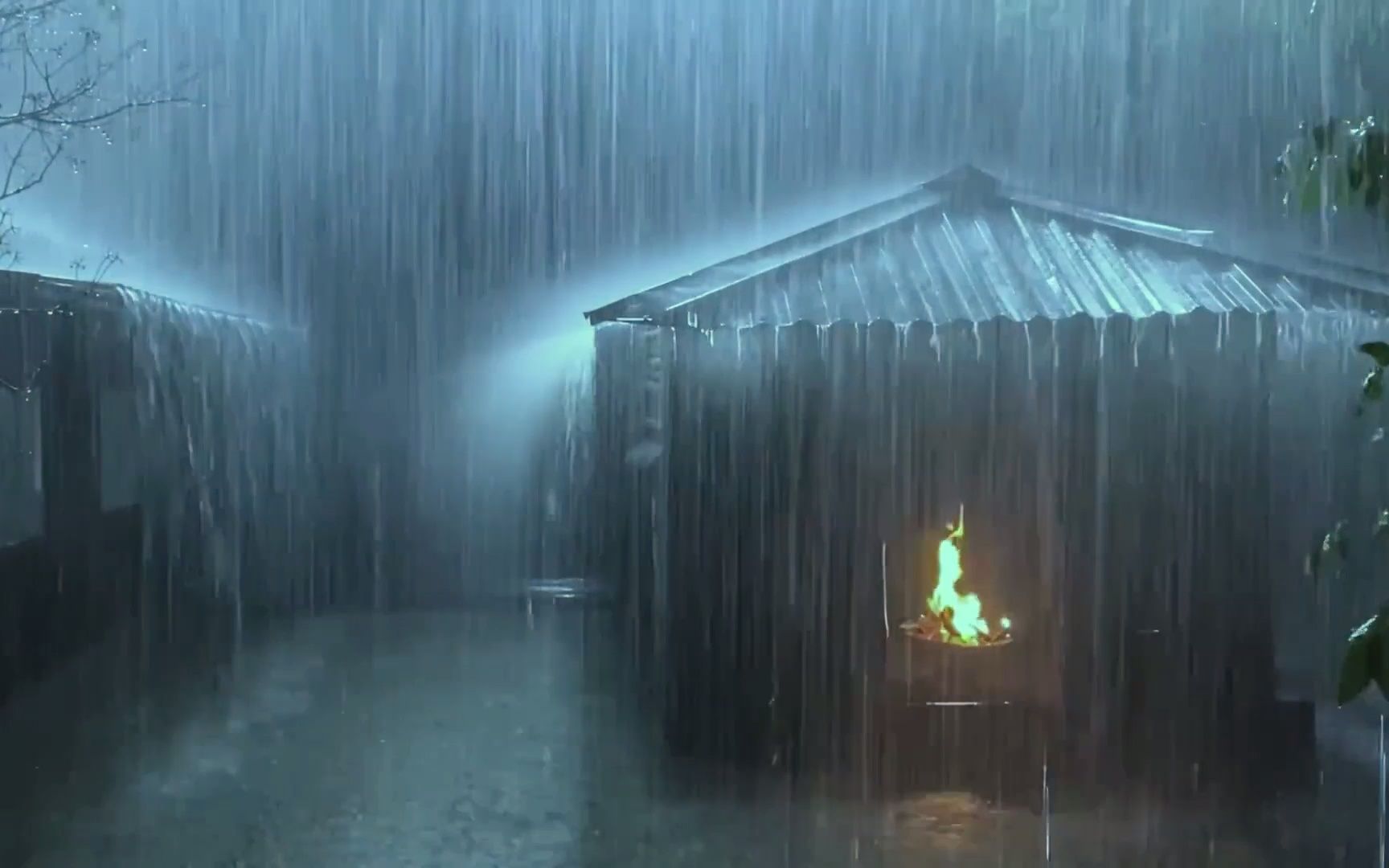 [图]【真实雨声】下暴雨了·给大家听听暴雨的声音·请带上耳机