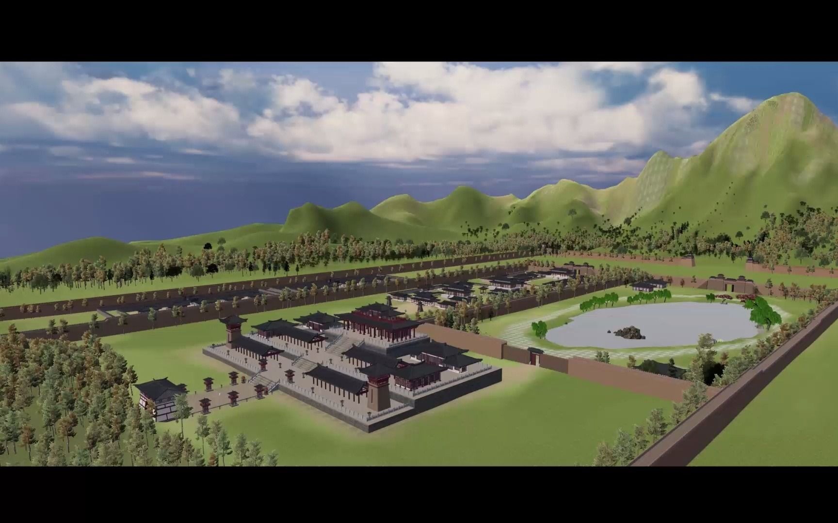 虚拟漫游-西北大学-秦陵项目