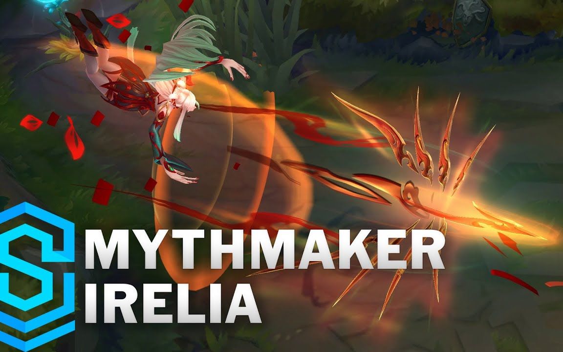 Mythmaker艾瑞利亚皮肤预览  LOL英雄联盟电子竞技热门视频