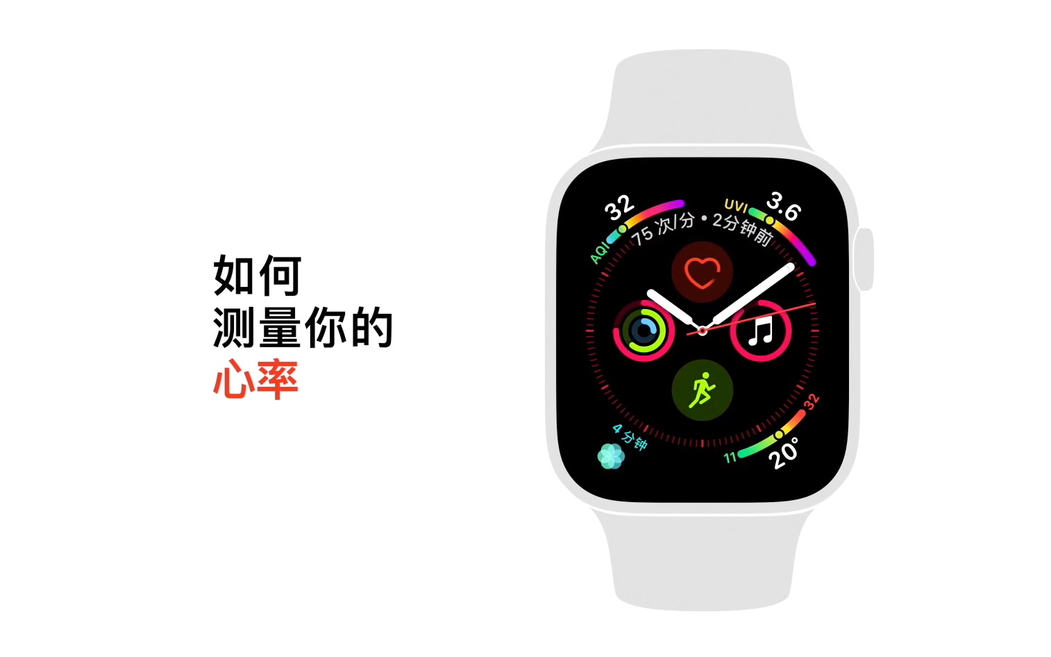 苹果 中国大陆 Apple Watch 如何测量你的心率  Apple哔哩哔哩bilibili