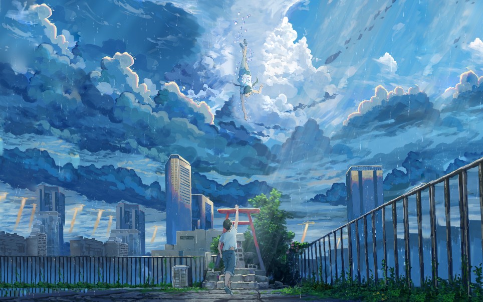 天气之子4k总有一天你得从麦田里的守望者变成社会上遵规守矩的普通人