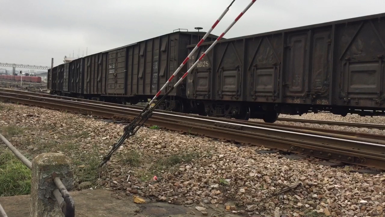 南翔站下行驼峰实录,调车溜放全过程