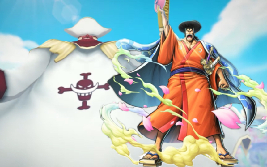 海贼王 bounty rush 御田&白胡子 最令人安心的双白属组合!