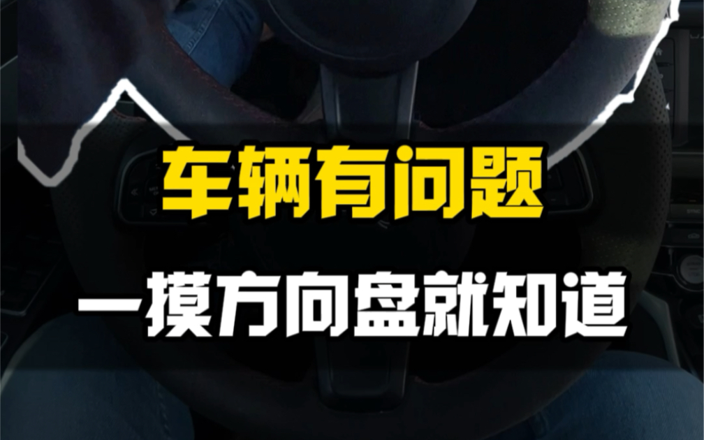 为什么老司机一摸方向盘就知道车哪有问题?其实你也可以~哔哩哔哩bilibili